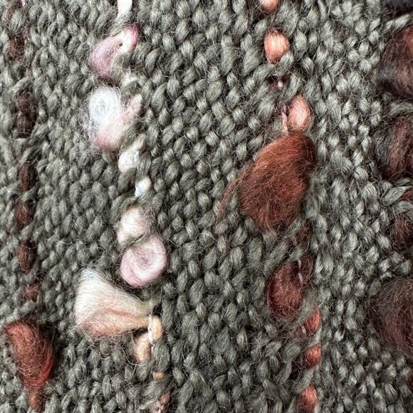 Rising Tide Shawl Poncho Womens ONE SIZE Bohemian Knit Lightweight Oversized - Picture 9 of 16